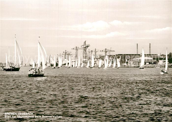 Vegesack Segelregatta beim Bremer Vulkan