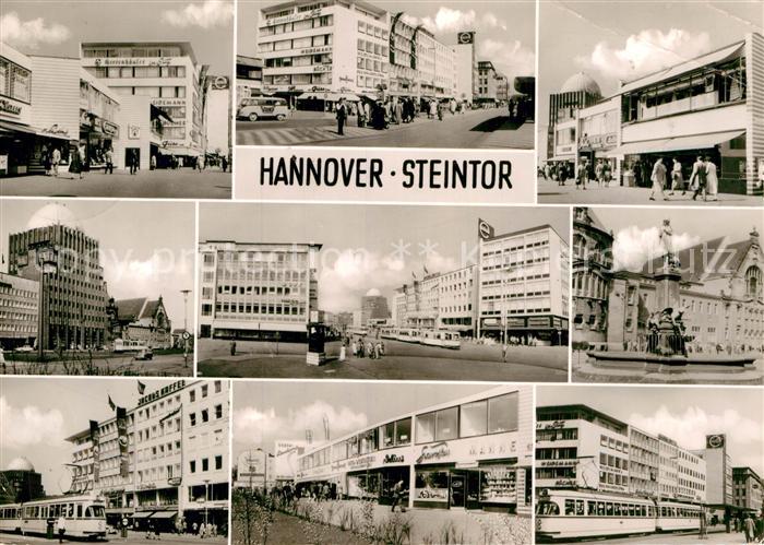 HANNOVER  CITY Das Steintor und Georgenstrasse