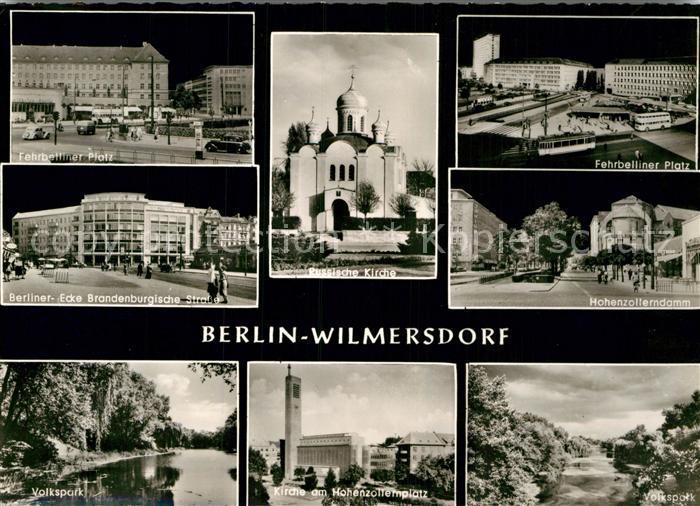 Wilmersdorf Berlin Ferbelliner Platz Brandenburgische Strasse Volkspark Russisch