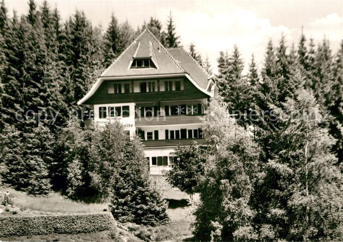 Neustadt Schwarzwald Sanatorium Sonnhalde