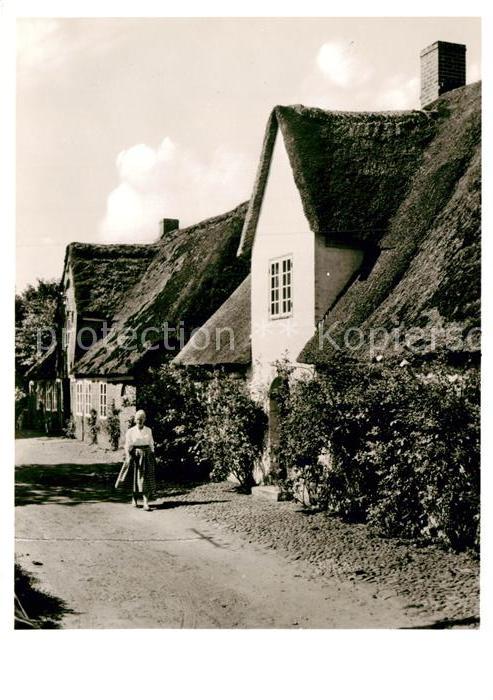 Insel Foehr Dorfstrasse