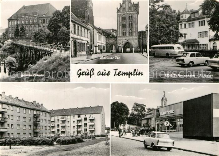 Templin Ferienheim Aufbau Berliner Tor Goethe Schule