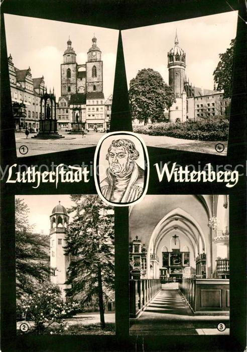 Wittenberg Lutherstadt Marktplatz Stadtkirche Kutherhaus Schlosskirche Schloss