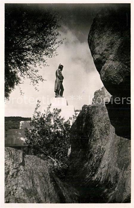 Ajaccio Monument Napoleon vue prise de la grotte