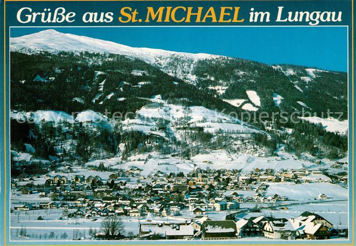 St Michael Lungau Panorama Wintersportgebiet Alpen