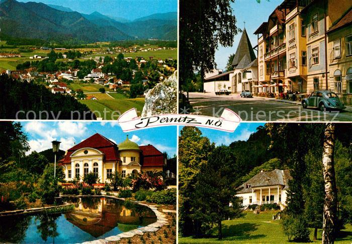 Pernitz Niederoesterreich Panorama Pfarrkirche Hotel Singer Park Jugendheim Raim