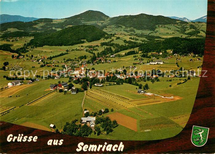 Semriach Erholungsort Wintersportplatz Fliegeraufnahme