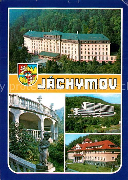 Jachymov Radiumbad Sankt Joachimsthal Kurhotel Skulptur