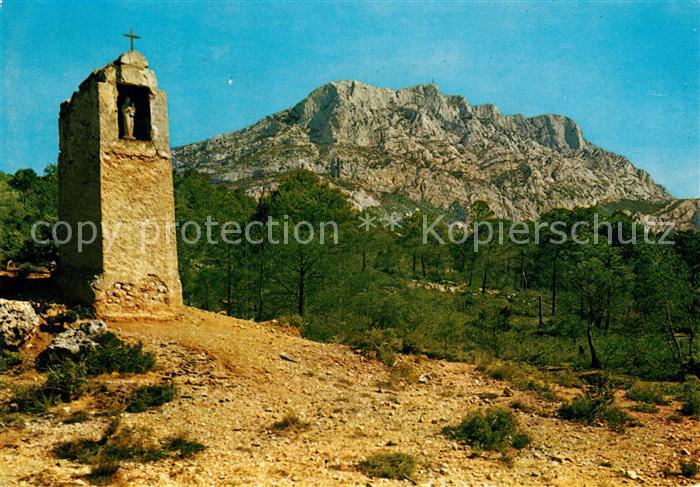 Aix-en-Provence Sur la Route de Saint Antonin Oratoire de l Hubac et Massif de S