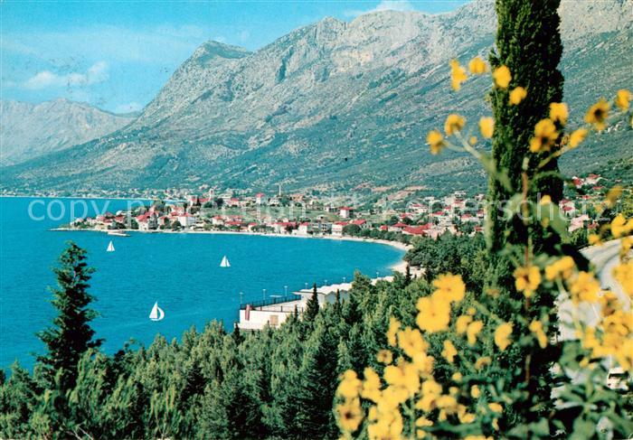 Gradac Panorama Kueste Berge