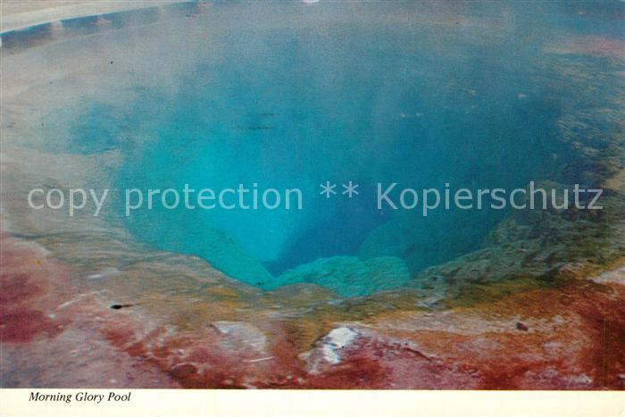 Yellowstone National Park Morning Glory Pool