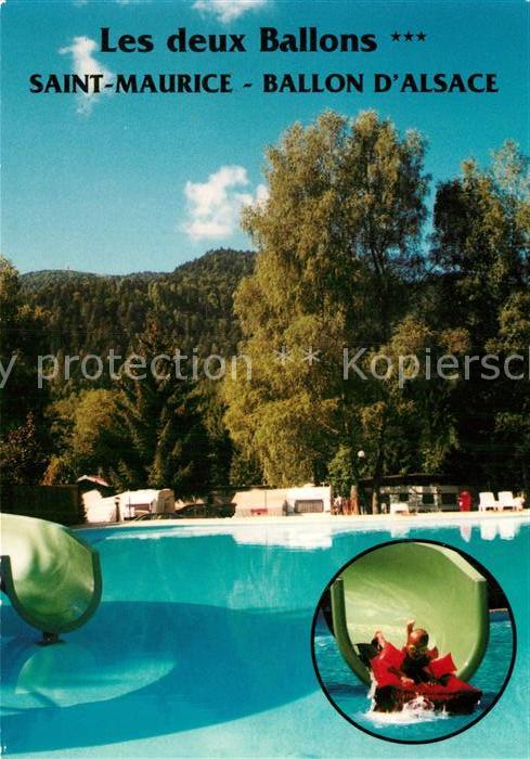 Saint-Maurice Selestat-Erstein Camping Les deux Ballons Piscine