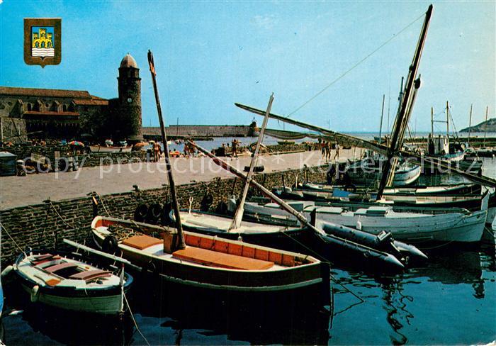 Collioure Le port et le clocher
