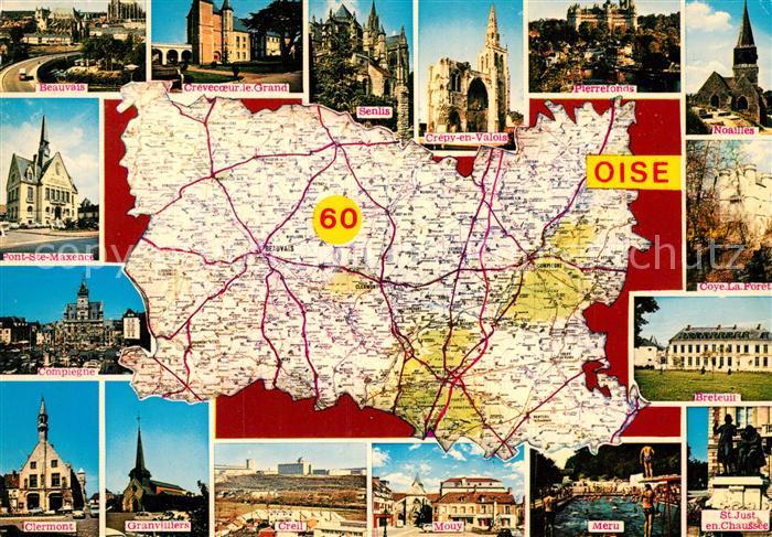 Oise Region Städte Sehenswürdigkeiten der Region Co