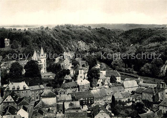 Durbuy Panorama de la plus petite ville du monde