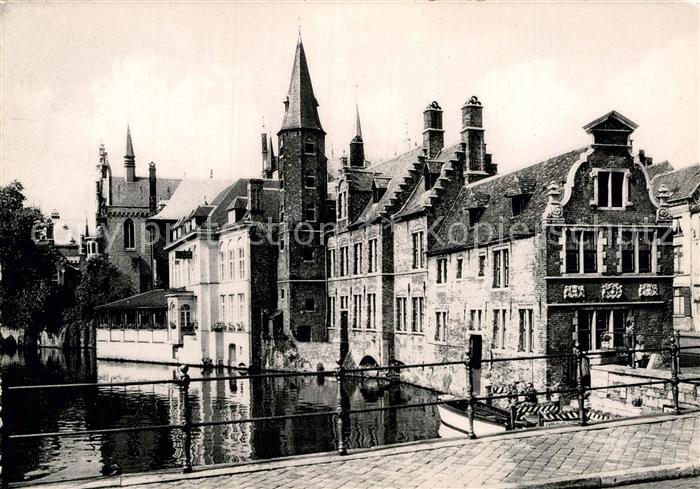 Bruges BRUGGE Belgie Quai du Rosaire