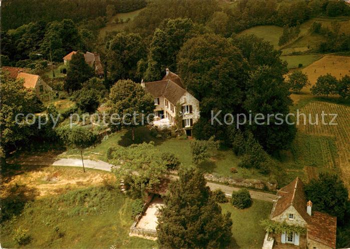 Saint-Andre-d Allas Le Mas de Composieux vue aerienne