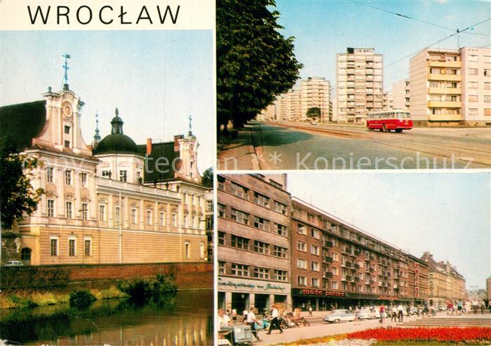Wroclaw Teilansichten Hochhaeuser