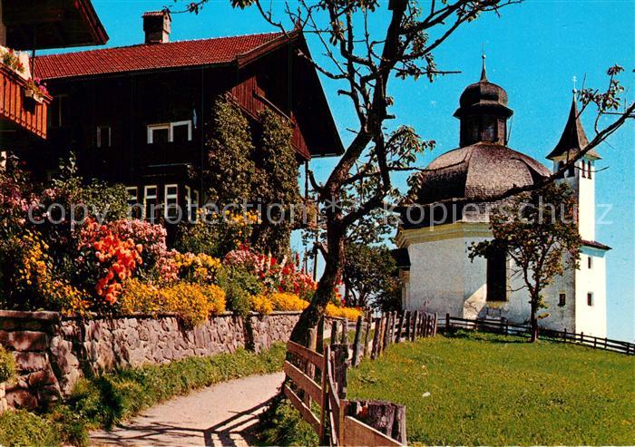 Oberau Wildschoenau Tirol Antonius Kapelle Barock Achteckbau 18. Jhdt.
