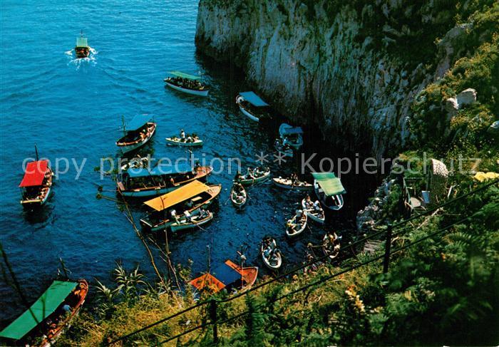 Capri Ingresso alla Grotta Azzurra Blaue Grotte Bucht