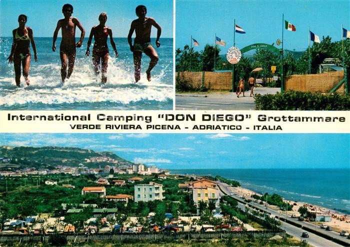 Grottammare International Camping Don Diego Spiaggia Panorama