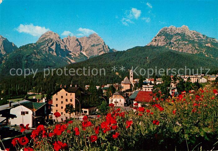 Sappada Panorama mit Dolomiten