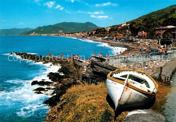 Cavi di Lavagna Panorama e spiaggia