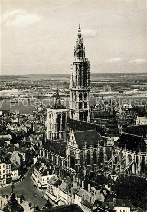 Antwerpen Anvers Panorama Eglise