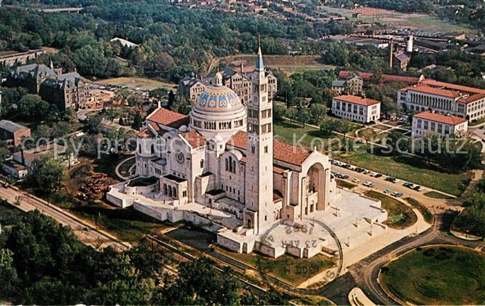 Washington DC Fliegeraufnahme National Shrine Immaculate Conception