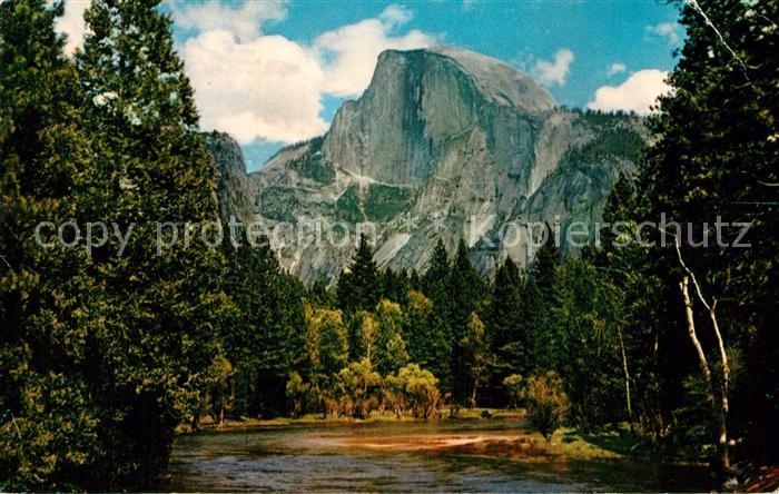 Yosemite National Park Half Dome Merced River