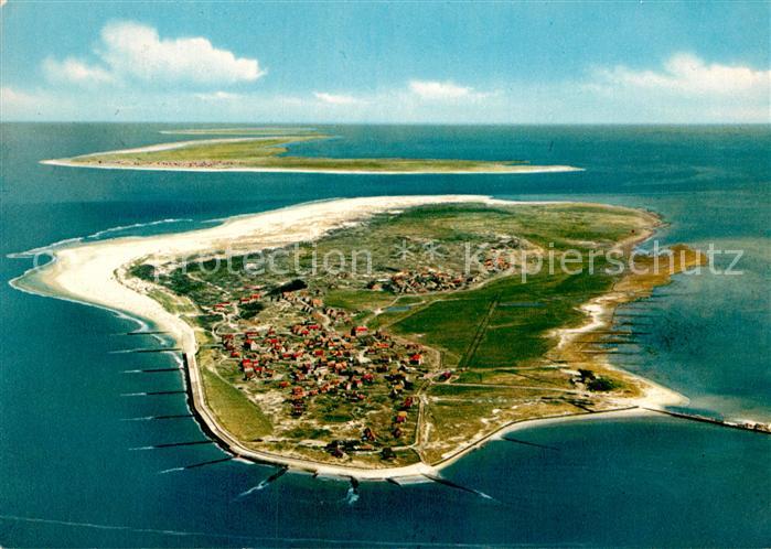 Baltrum Nordseebad Fliegeraufnahme