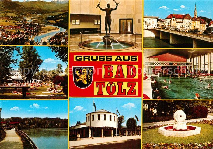 Bad Toelz Trinkhalle Hallenbad Bruecke