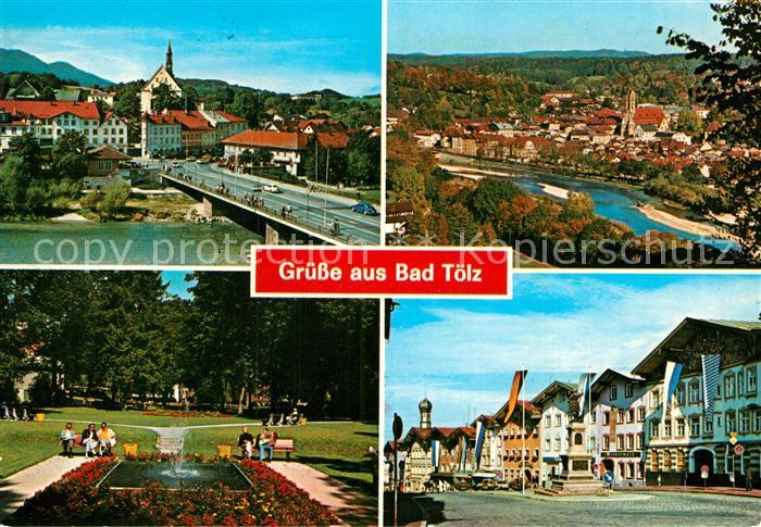 Bad Toelz Park Bruecke