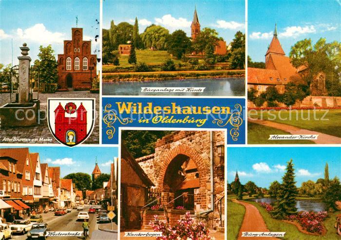 Wildeshausen Burganlage Hunte Kantorbogen Alexander-Kirche