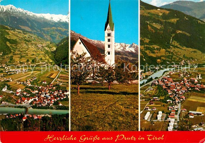 Prutz Kirche Fliegeraufnahme