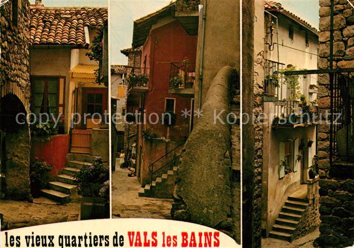 Vals-les-Bains La vieille ville