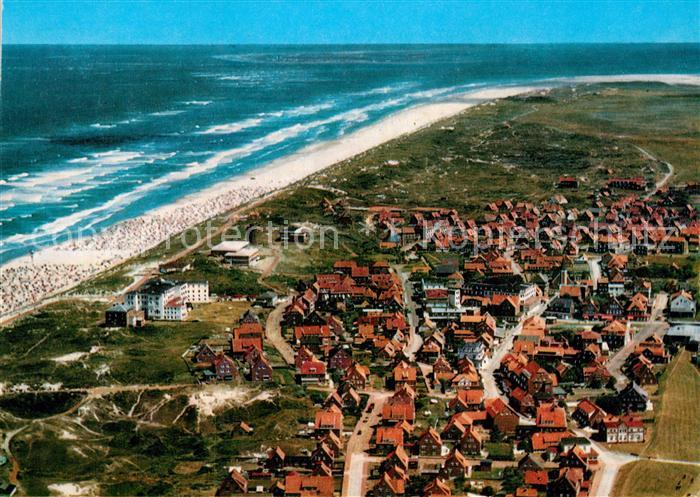 Juist Nordseebad Fliegeraufnahme