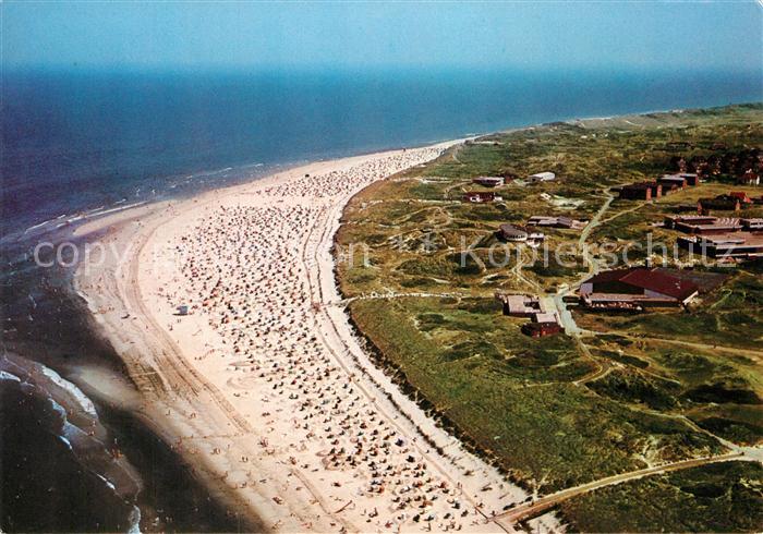 Langeoog Nordseebad Fliegeraufnahme