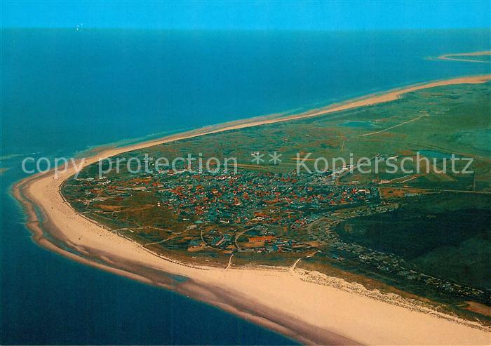 Langeoog Nordseebad Fliegeraufnahme