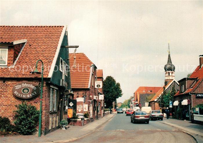 Hooksiel Nordseebad Strassenansicht Restaurant Alte Schneiderei