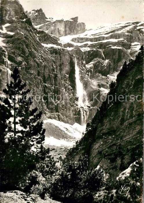 Gavarnie Hautes-Pyrenees Grande Cascase