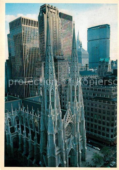 New York City St. Patricks Cathedral Fifth Avenue 50th Street