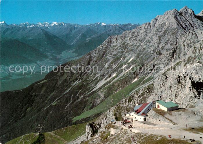 Hafelekarspitze Bergstation Brandjoch Stubaier Alpen