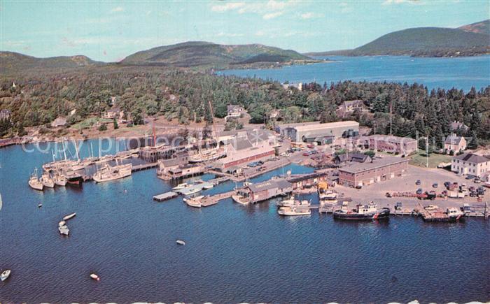 Mount Desert Island Fliegeraufnahme Harbor