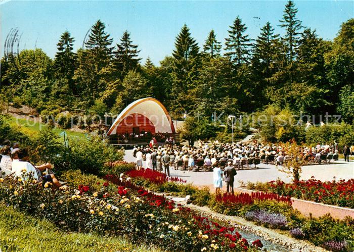 Winterberg Hochsauerland Kurpark im Helletal Konzertplatz