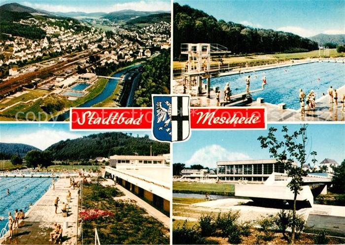 Meschede Stadtbad Fliegeraufnahme