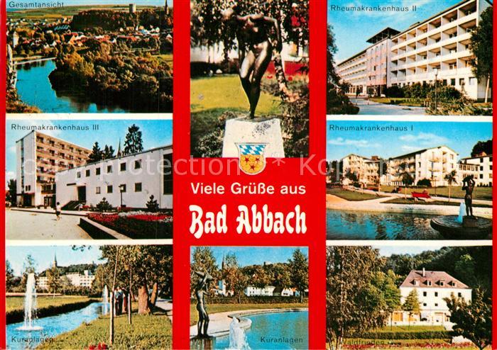 Bad Abbach Fliegeraufnahme Rheumakrankenhaus Kuranlagen