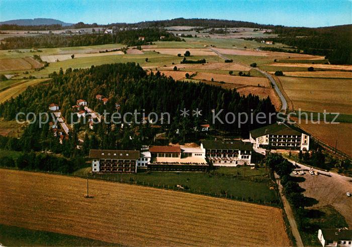 Schoensee Fliegeraufnahme Hotel und Feriendorf St. Hubertus