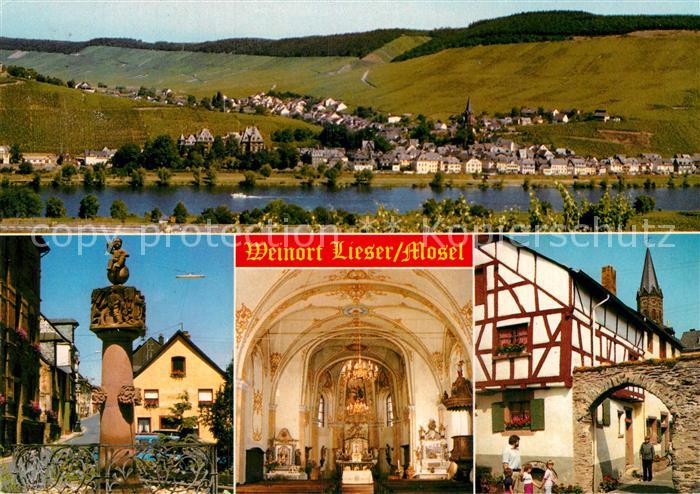 Lieser Weinort Moselpartie