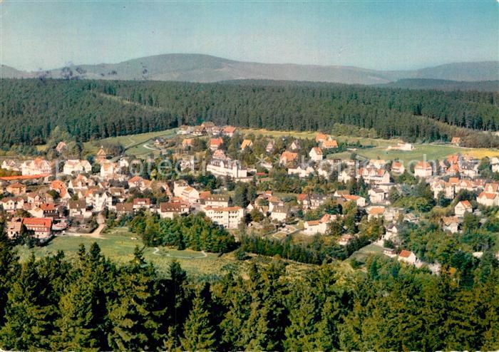 Hahnenklee-Bockswiese Harz Fliegeraufnahme